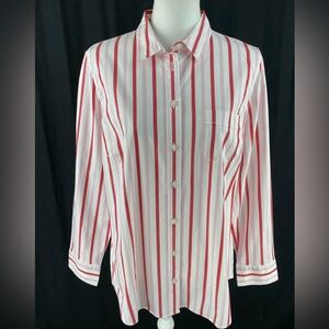 JCREW  COTTON BLEND BLOUSE IN SIGNATURE FIT-SMALL